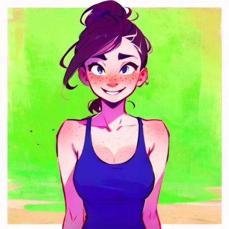 Vibrant Webcomic Art Style