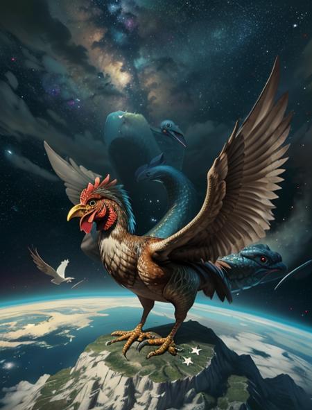 Mythical Creature - Cockatrice