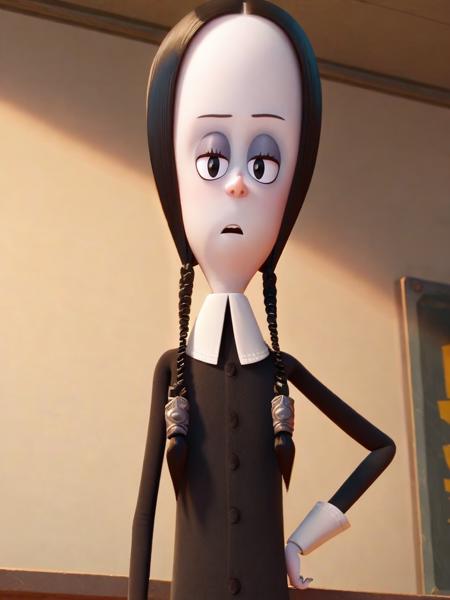 Wednesday Friday Addams ( The Addams Family ) (4 Outfits)版本Wednesday (ID: 869283)