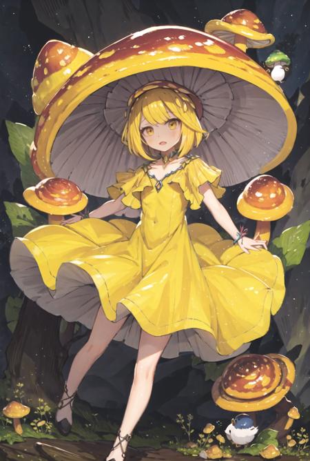 Mushroom Girl/蘑菇娘设计