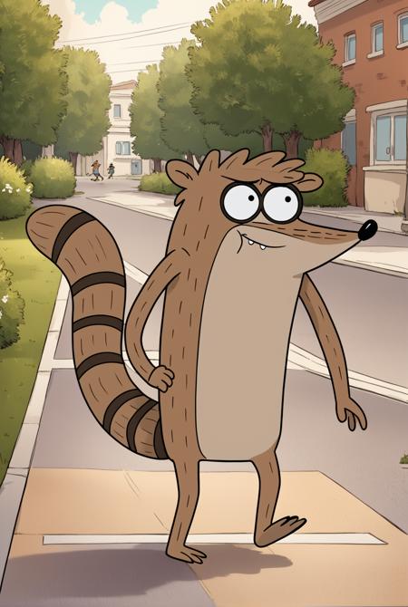 Rigby (Regular Show) for PonyXL