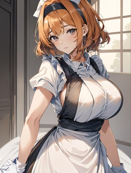 Long Puffy Nurse Uniform
