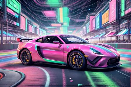 Neon Pastel World