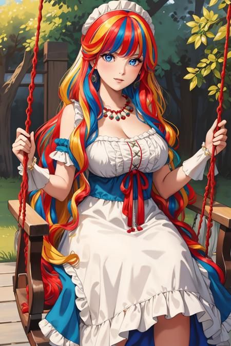 ?Hair Flair Collection? - Multi Color Hairstyle