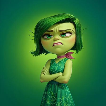 Disgust - Inside Out 2 (PonyXL)