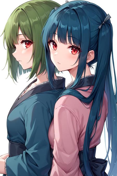 Amaterasu & Tsukuyomi - Sister's Story [Pony XL]