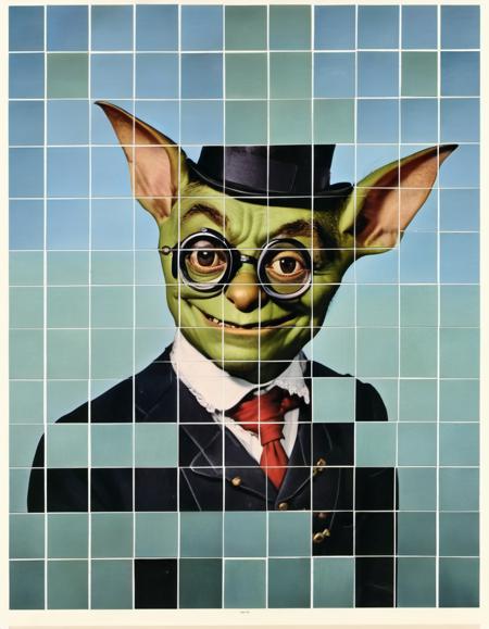 Mosaic Photography  - Anthony Gerace Style - SDXL 1.0