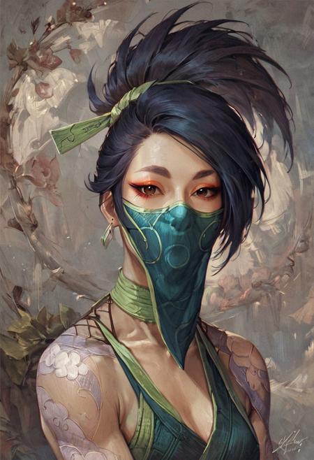 Akali - League of Legends - Pony diffusion