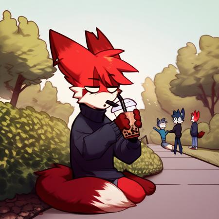 Blaze Smith & Felinia | Fursona