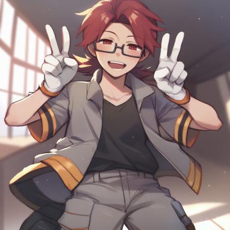 (Pony Diffusion XL) Roark (Pokemon)