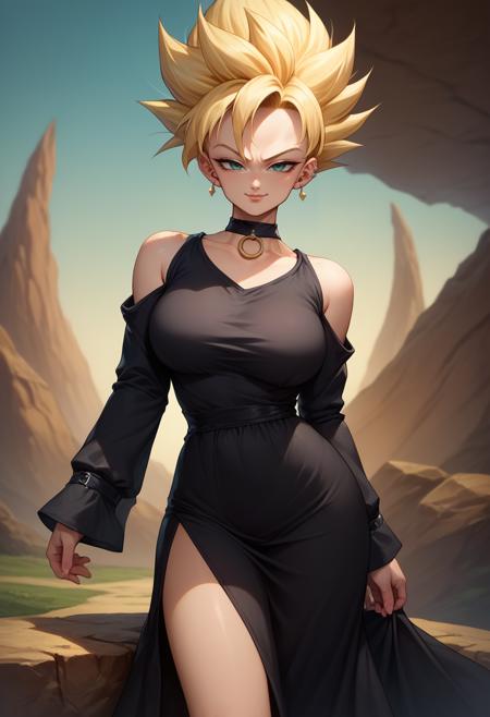 Dragon Ball Super Saiyan 1 Hair | Hairstyle Concept LoRA XL版本v1.0 (ID: 691569)