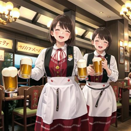 大阪梅田の老舗ビアホール A long-established beer hall in Osaka, Umeda Newmunchen SD15