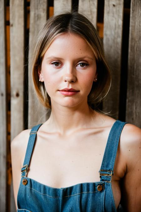 Mia Goth (face)