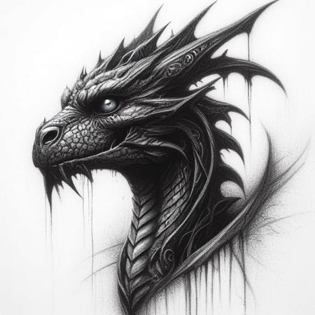 Charcoal drawing flux v1版本Charcoal drawing V1 flux (ID: 764857)
