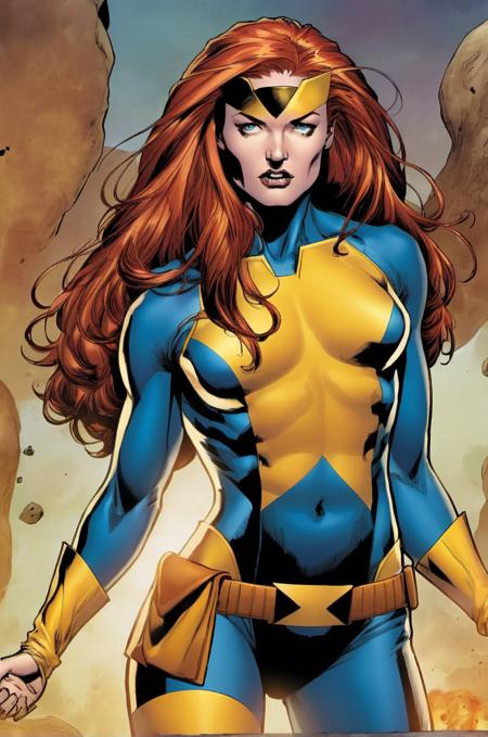 SDXL Marvel Jean Grey