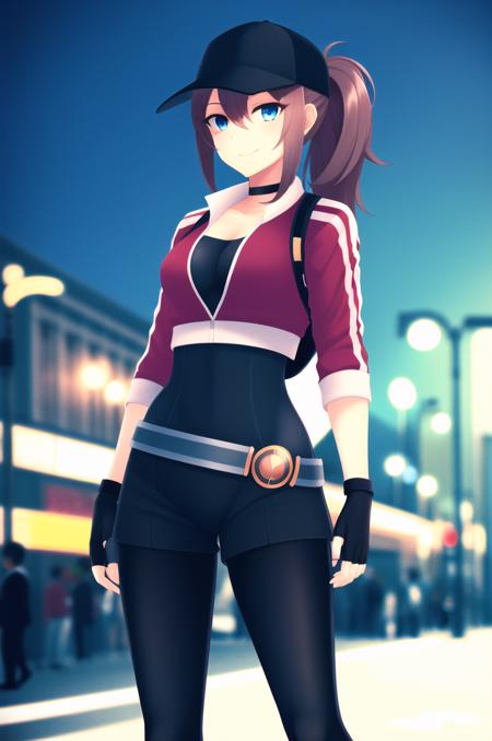 Pokemon Go - Female Trainer (Red) [COMMISSION]