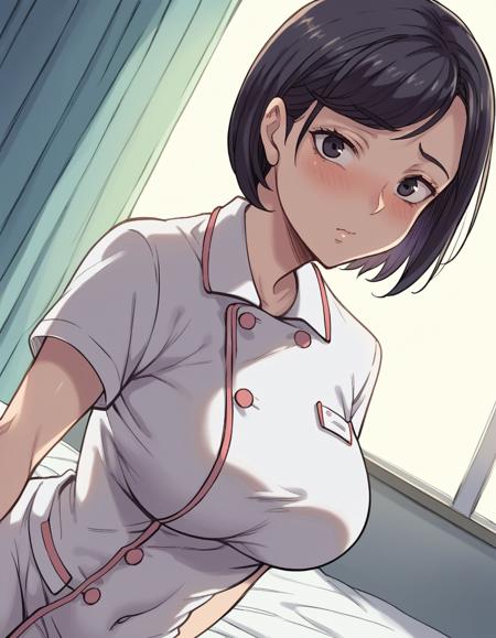 Yoko - [Papuka (Shibire Hitsuji)] Tonari no Bed de Netorareru Kangoshi Jukubo ([Papuka (シビレヒツジ)] 隣のベッドで寝取られる看護師熟母) - COMMISSION