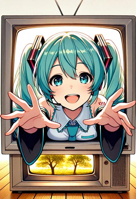 Emerging from Screen [Illustrious]