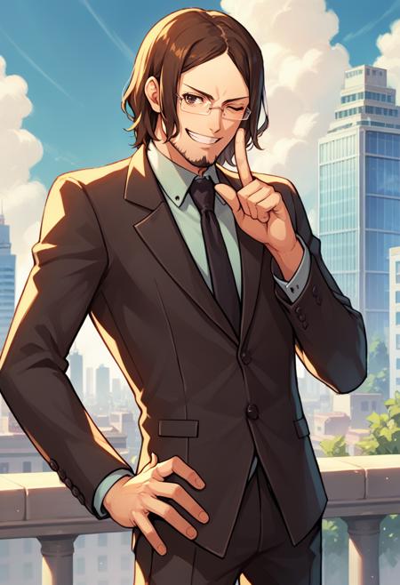 Zenkichi Hasegawa (Persona 5 Strikers) [Pony Diffusion]版本v1.0 (ID: 475252)