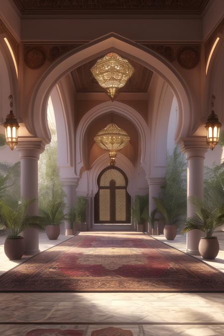 A Middle Eastern interior style版本v1.0 (ID: 484670)