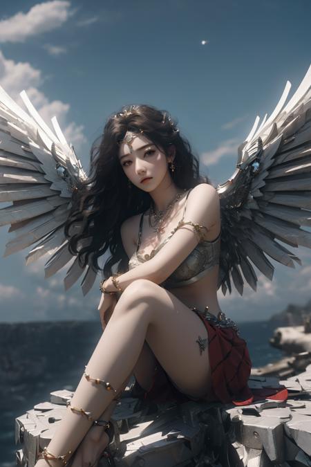 Perfect realistic angel 天使 style