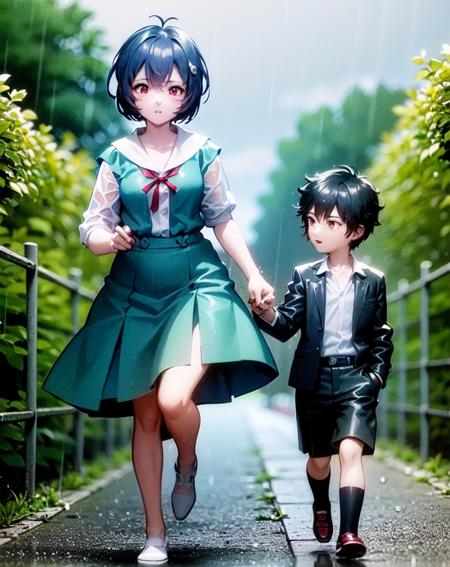 Two-person lora 双人lora 姐弟 Update for character Lora
