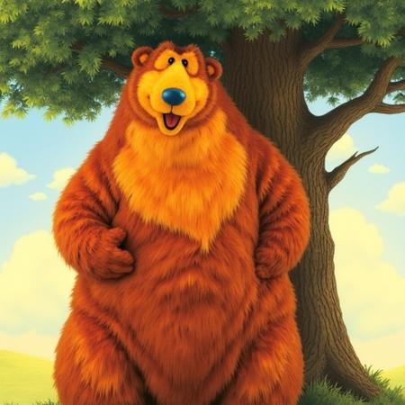 Bear in the Big Blue House (Bear)版本Flux (ID: 822661)