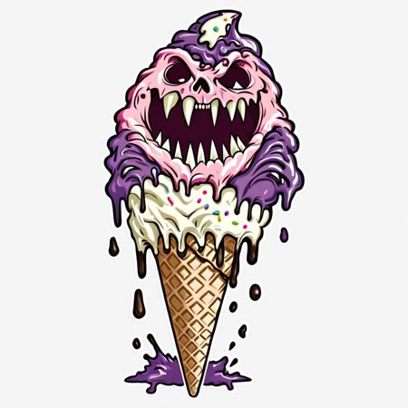 Food monsters  LoRA [SD+XL+Pony]