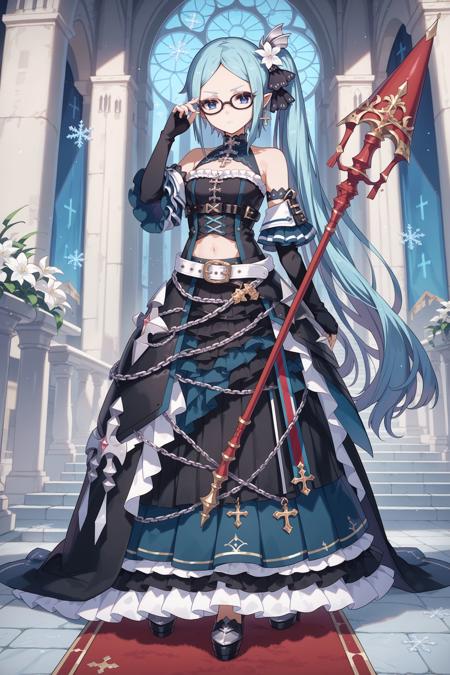 Lily - Gothic ha Mahou Otome [SD1.5/Pony6]版本Ponyv6-T1 (ID: 1225808)