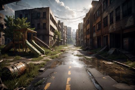 Old Time Post Apocalyptic Enviroment