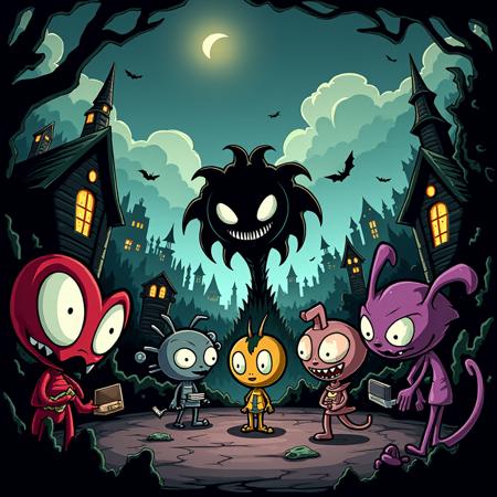 Invader Zim - FLUX & PONY版本Zim FLUX (ID: 766689)