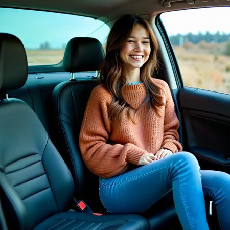 girls in cars
