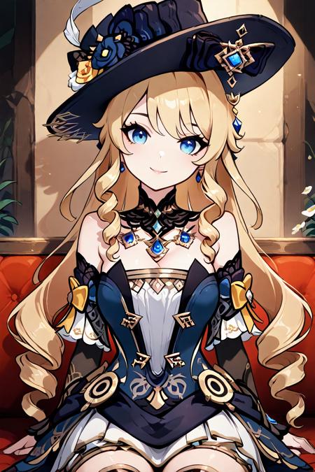 Navia Caspar: Radiant Rose | 娜维娅 (Genshin Impact) [Illustrious & SD1.5]