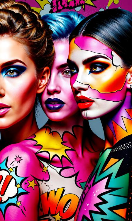 Comic Pop Art Skin [FLUX]
