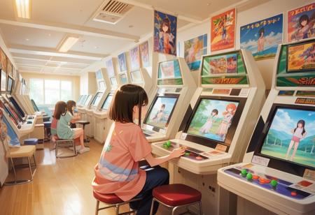 日本のゲームセンター Japanese arcade PONY