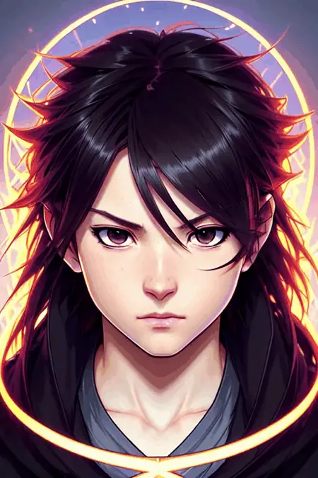 rpg portrait - trained with no data, free for all use (animated gifs)