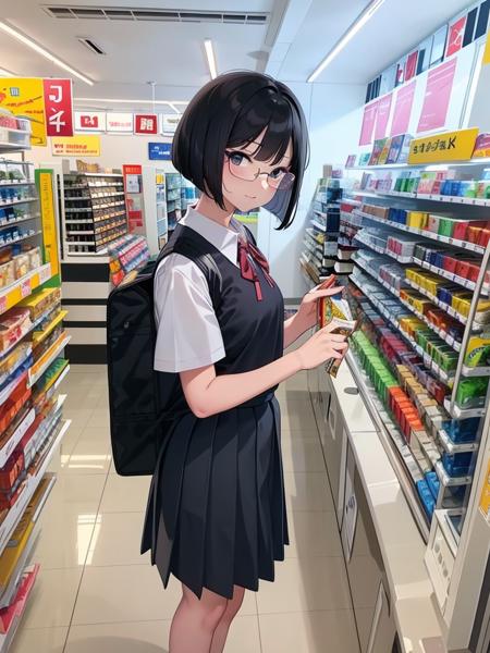 コンビニ Japanese convenience store LoRA