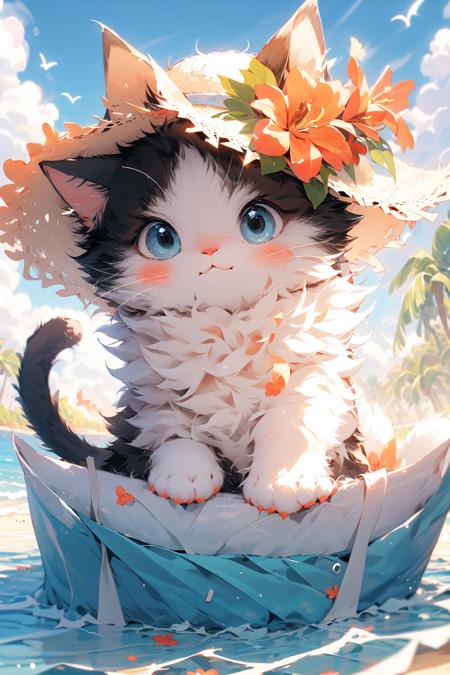 猫猫/Cute cat /midjourney style cat  Lora