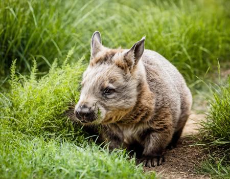 Wombat (Vombatus, Lasiorhinus) SD XL