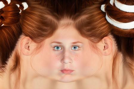 Head texture map