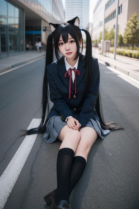 中野梓-秋冬校服 nakano azusa-winter school unifrom