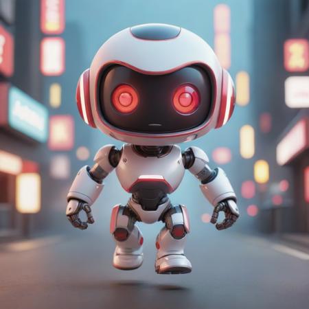 robot ip design - 机器人 吉祥物 ip形象