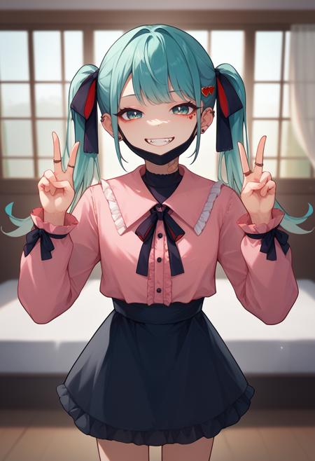 [PonyV6 XL] Vampire Miku | Vocaloid
