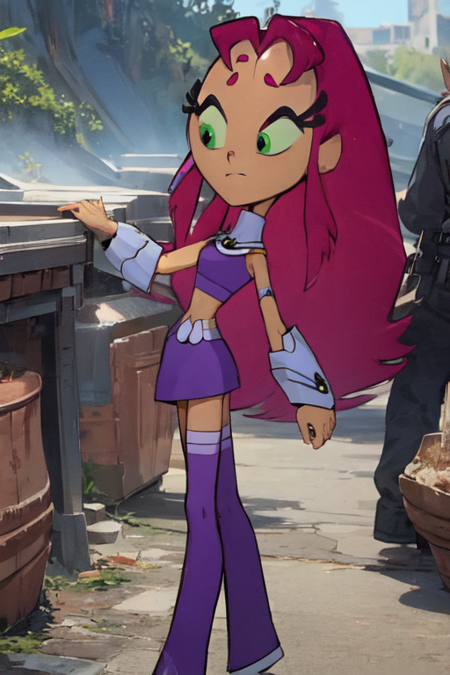 Starfire Teen Titans GO style