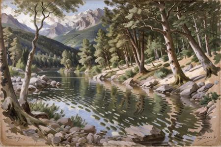 Zorn painting style