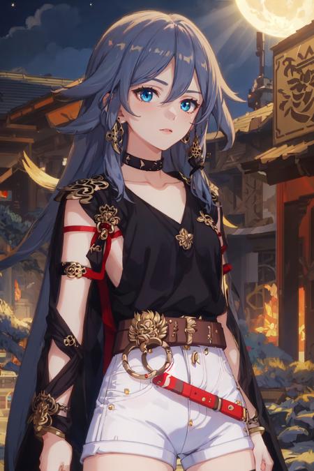 Honkai Impact 3rd-Fu Hua-Rustic Noir| 崩坏三-符华-玄衣素裳版本v1.0 (ID: 152964)