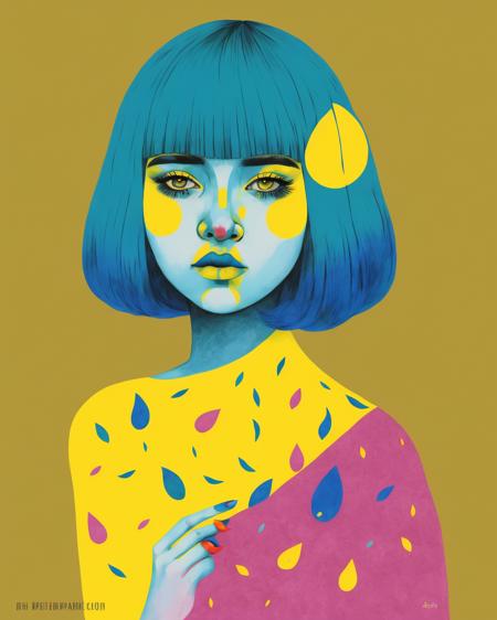 Graphic portrait