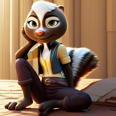 Meg the skunk (chickenhare)版本V1 (ID: 612682)