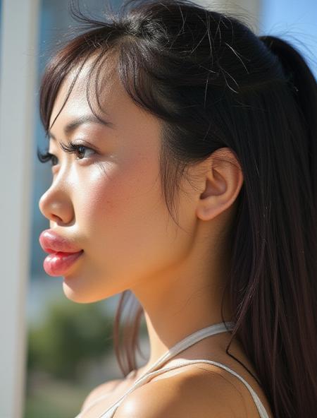 Bimbo lips