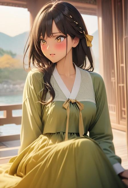 Anime Style Korean Hanbok Dress